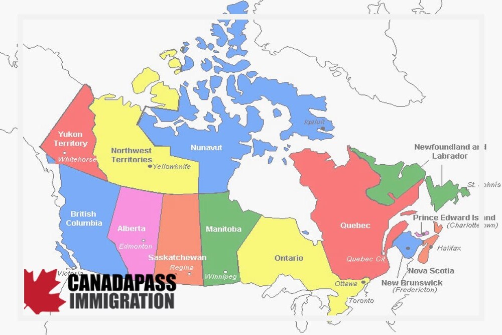 معرفی مهاجرپذیرترین استان های کانادا